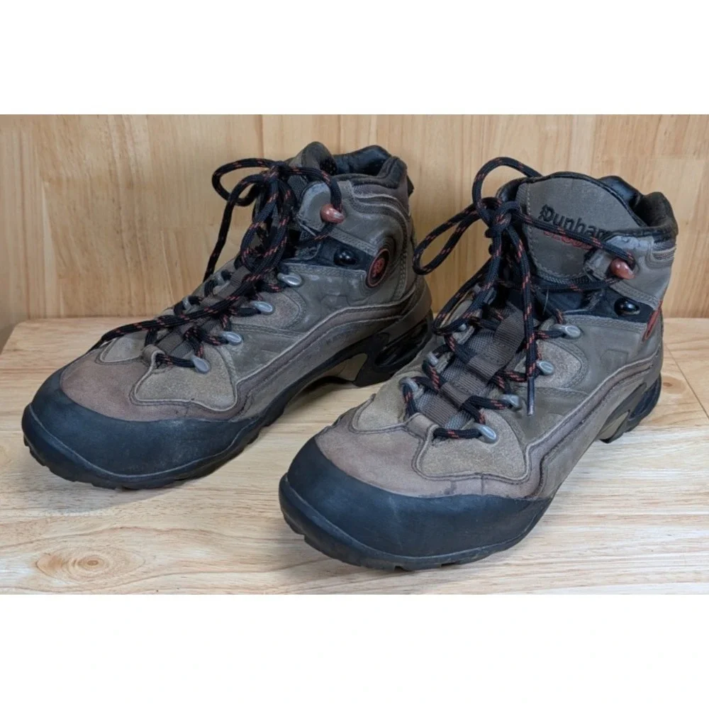 Dunham Cloud‎ Hiking Boots Men's 8.5D Brown Waterproof Trail Outdoor